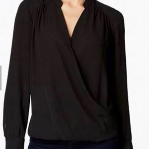 Womens INC black blouse